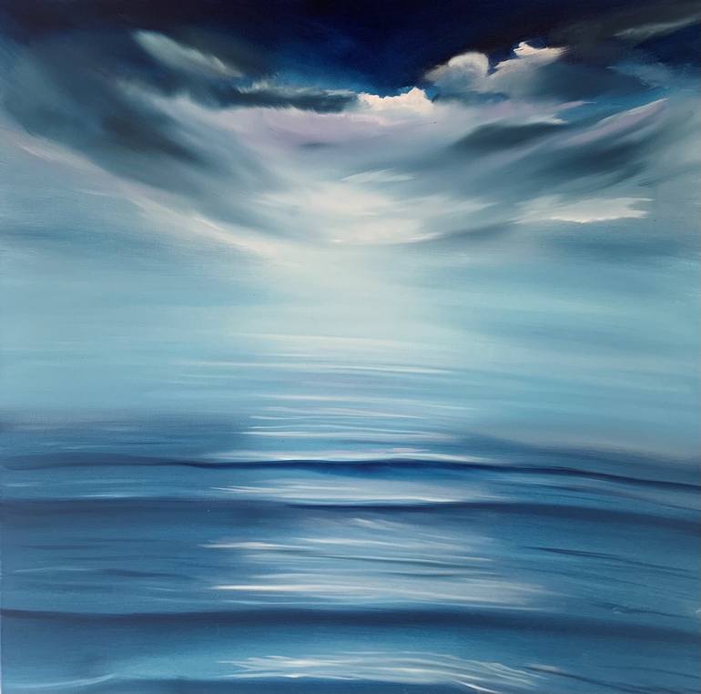 Alanah Jarvis, Limitless Ocean. #seascape #ocean #art