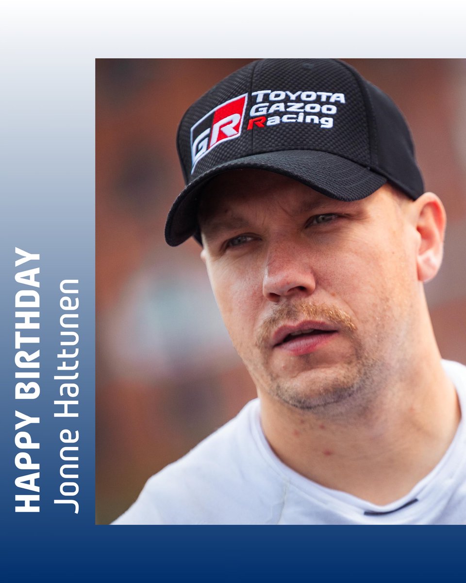 Secto Rally Finland (@rallyfinland) on Twitter photo Happy birthday to youuuu <a href="/JonneHalttunen/">Jonne Halttunen</a> 😍🥳🎈
#sectorallyfinland #rallyfinland #wrc #flyingfinn
📸 Petro Piilo/AKK Happy birthday to youuuu <a href="/JonneHalttunen/">Jonne Halttunen</a> 😍🥳🎈
#sectorallyfinland #rallyfinland #wrc #flyingfinn
📸 Petro Piilo/AKK