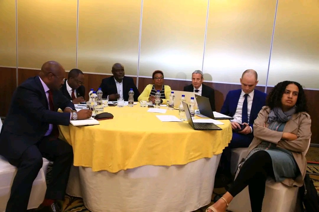 ChasiehN's tweet image. Honored to join @MOJEthiopia & @PaulSimonHandy, #InstituteforSecurityStudies, @ISSAfrica for a key conference on drafting #TransitionalJustice laws in #Ethiopia. Engaging with experts & stakeholders to align legislation with national needs & global standards for justice.