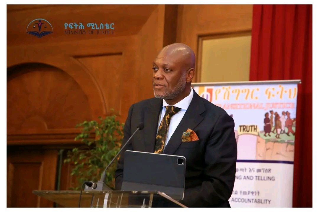 ChasiehN's tweet image. Honored to join @MOJEthiopia & @PaulSimonHandy, #InstituteforSecurityStudies, @ISSAfrica for a key conference on drafting #TransitionalJustice laws in #Ethiopia. Engaging with experts & stakeholders to align legislation with national needs & global standards for justice.