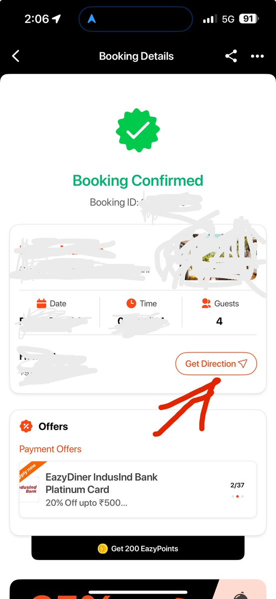 hemantcsharma's tweet image. Come on EazyDiner

It’s directions and not direction 

Would have expected u to catch it in your UI testing

Anyway hope it helps.

#UIrant #copyeditor #eazydiner @eazydiner
