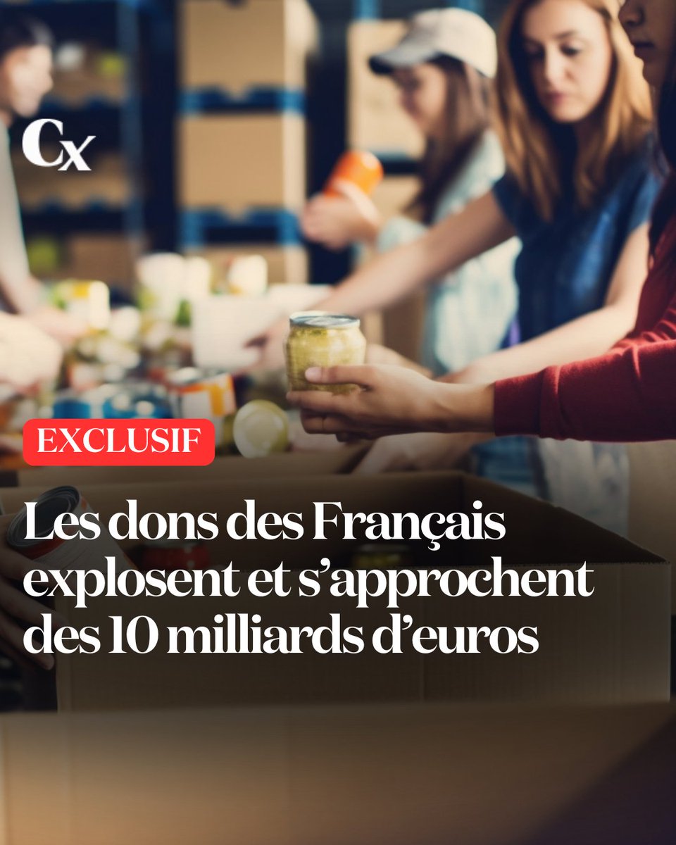 Le nombre de donateurs est reparti à la hausse et la collecte dépasse désormais les neuf milliards d’euros, rapporte le troisième Panorama des générosités, dévoilé par La Croix vendredi 13 décembre. 

👉 la-croix.com/economie/exclu…