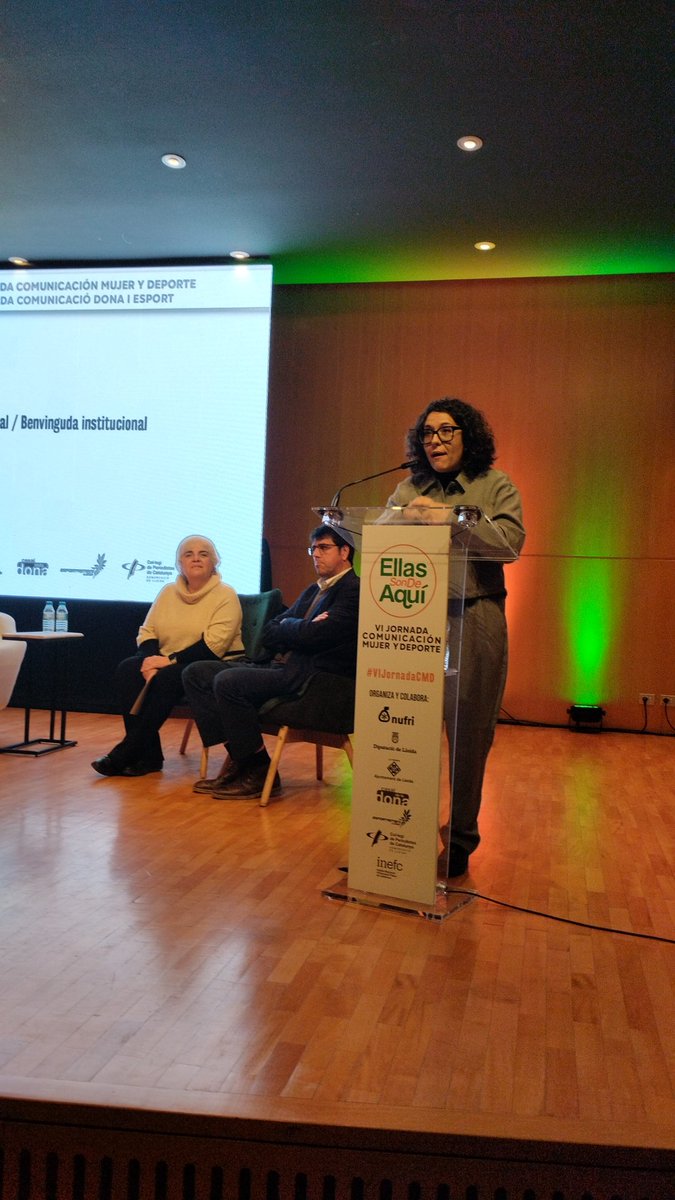 DONA BALAFIA ASSOC. (@donabalafia) on Twitter photo Ellas son De Aquí amb <a href="/Livindaesdeaqui/">Livinda es de aquí</a> GRÀCIES Nufri un ORGULL pel Pla d Urgell i per Lleida tenir una Jornada i un programa tant potent a la VI Jornada Comunicación Mujer y Deporte. Avui dones molt 🔝
Olga Vida i Maria Pérez conversen al sofà de les Pomes Livinda #VIJornadaCMD Ellas son De Aquí amb <a href="/Livindaesdeaqui/">Livinda es de aquí</a> GRÀCIES Nufri un ORGULL pel Pla d Urgell i per Lleida tenir una Jornada i un programa tant potent a la VI Jornada Comunicación Mujer y Deporte. Avui dones molt 🔝
Olga Vida i Maria Pérez conversen al sofà de les Pomes Livinda #VIJornadaCMD