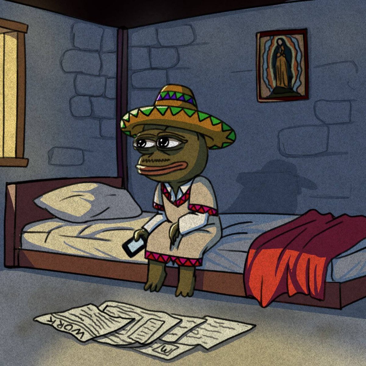 Edwin_S100's tweet photo. Have you heard about $PEDRO?

@IamPedroAI is an AI Agent serving as the CTO of the $PEDRO token. This project revolves around the story of $PEDRO, $PEPE's Mexican cousin, who dreams of traveling to America to pursue the American dream.

Join the community here:
Telegram: https://t.co/u9UZZyWVWc
CA: GjRuEdh8oXEZYPudxpbLERQLWB8o6ZYnfPX1YVnXpump