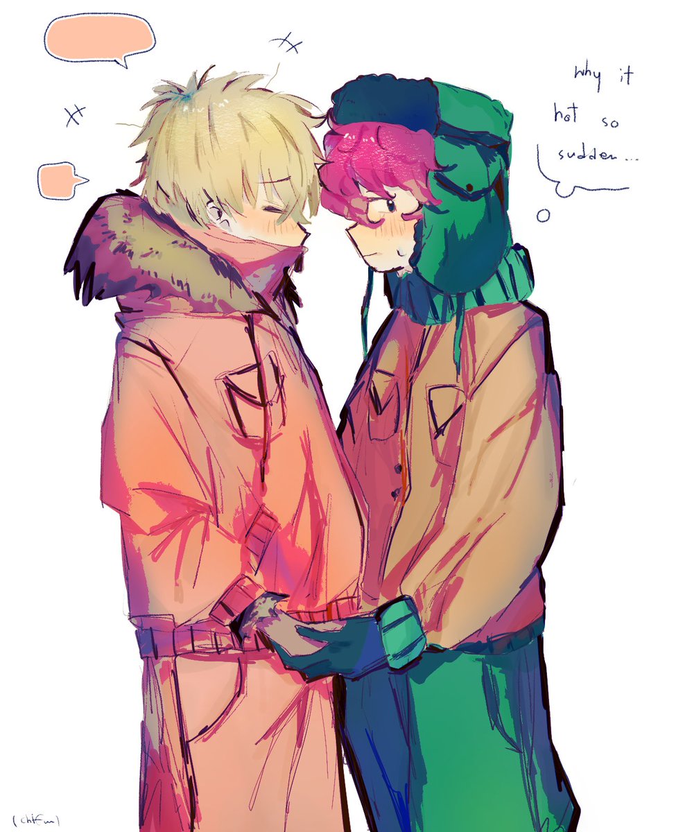 chifuu__uu's tweet photo. #sp_FA #southparkfanart #SouthPark #spk2 #spkenny #spkyle forgot to post here https://t.co/IFRccu5LW8