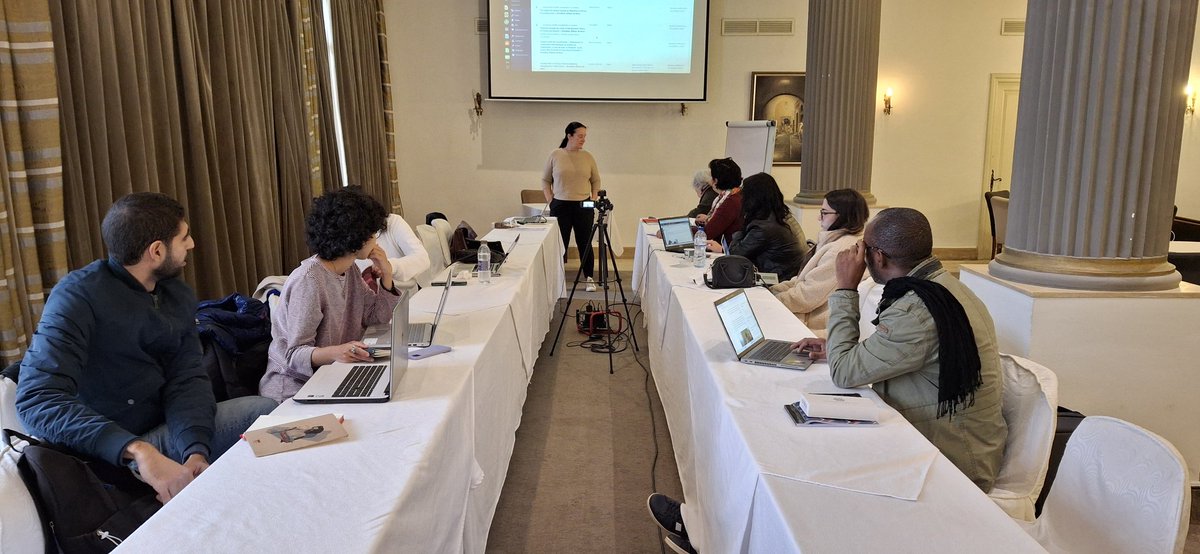 IRMC_Tunis (@irmctunis) on Twitter photo ✅️Séance de restitution de la formation à l'écriture numérique assurée par Delphine Cavallo <a href="/Pepine/">Delphine Cavallo 🐘</a> au profit d'un groupe d'étudiant.es en sciences humaines et sociales.
📆Du 9 au 13 décembre 2024 à Tunis. ✅️Séance de restitution de la formation à l'écriture numérique assurée par Delphine Cavallo <a href="/Pepine/">Delphine Cavallo 🐘</a> au profit d'un groupe d'étudiant.es en sciences humaines et sociales.
📆Du 9 au 13 décembre 2024 à Tunis.