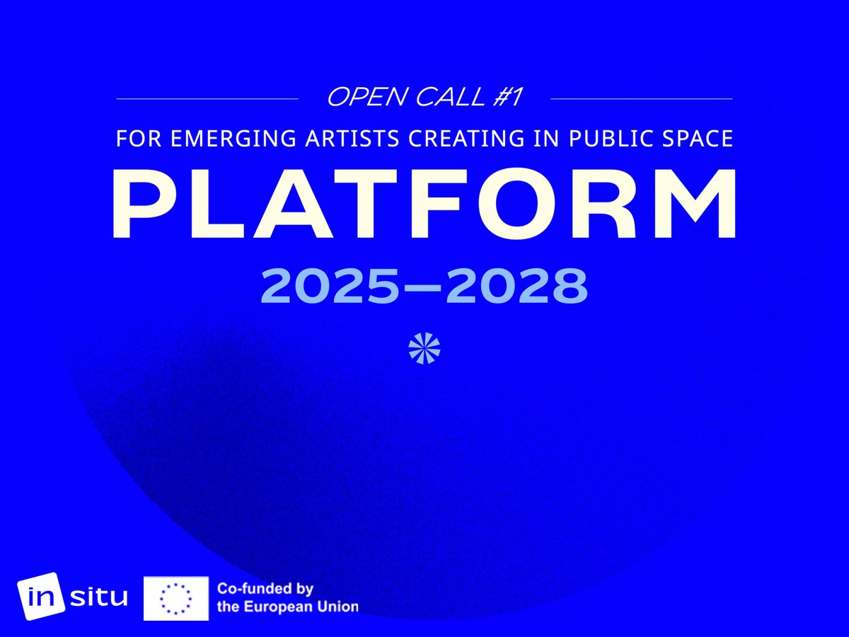 📣 NOVA CONVOCATÒRIA @INSITUplatform

🎭 Estrenem programa de 4 anys per donar suport a artistes emergents que creen a l'espai públic.

🤝 <a href="/firatarrega/">FiraTàrrega</a> és sòcia d'aquesta iniciativa europea.

📄L'1/1/25 s'obre la convocatòria, consulta aquí les bases -> firatarrega.cat/media/upload/p…