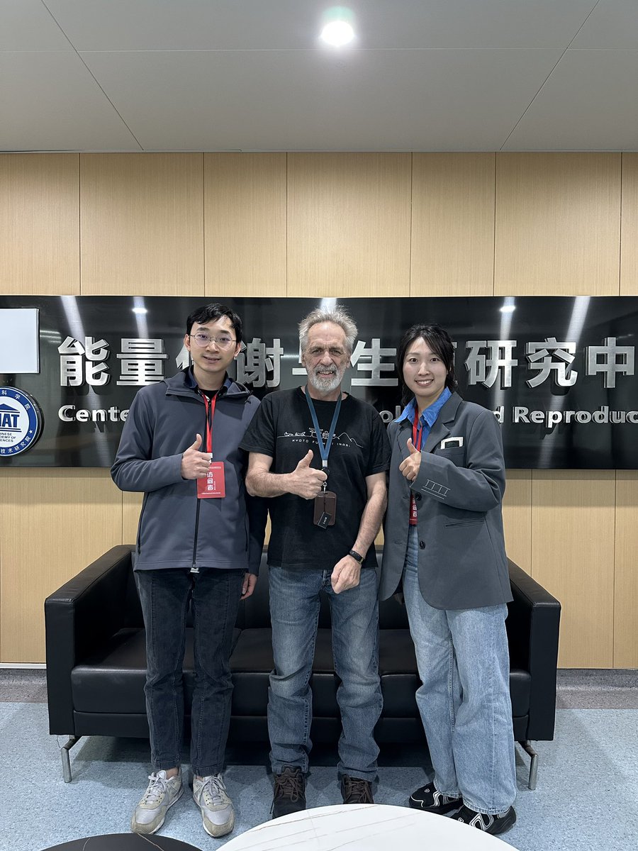 FangGroup (@thefanggroupuio) on Twitter photo We had a good meeting with the famous Prof. John Speakman pnas.org/doi/10.1073/pn…
The two students also had a chance to visit his lab today! <a href="/JohnSpeakman4/">John Speakman</a> <a href="/NoAge100/">NO-Age and NO-AD Joint Venture</a>. Photo: private We had a good meeting with the famous Prof. John Speakman pnas.org/doi/10.1073/pn…
The two students also had a chance to visit his lab today! <a href="/JohnSpeakman4/">John Speakman</a> <a href="/NoAge100/">NO-Age and NO-AD Joint Venture</a>. Photo: private