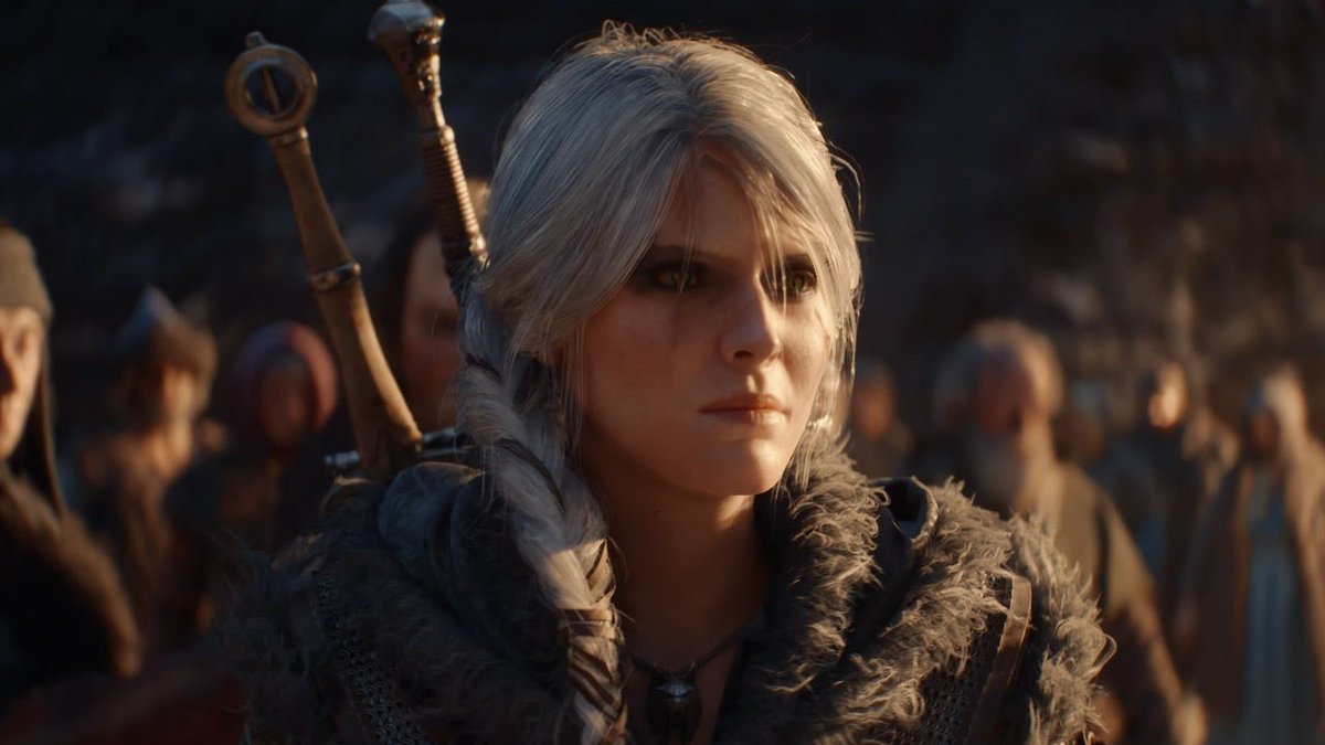 Why they did ciri’s face SO BIG jeez 
CD red, just squeeze it a bit my god
