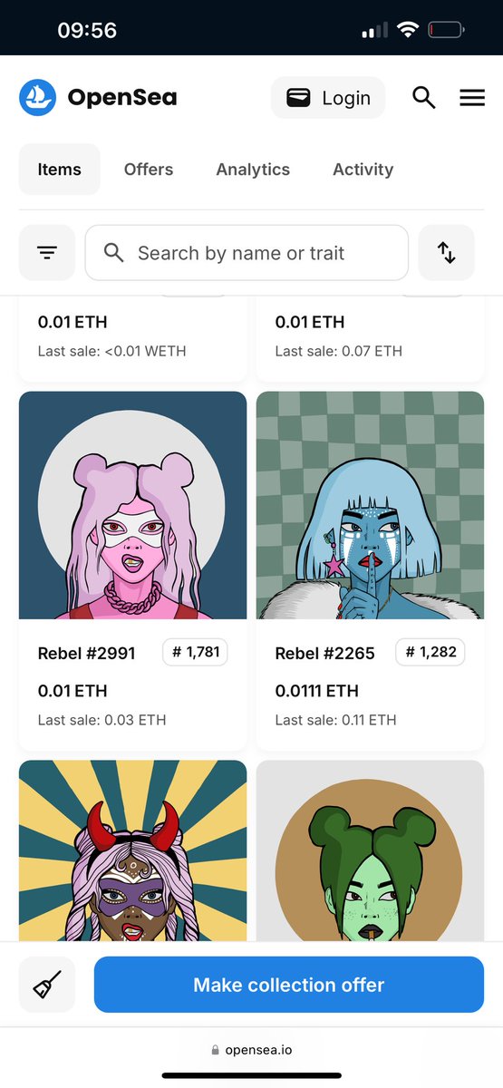 wanted to pick up another <a href="/RebelSocietyBTC/">Rebel Society</a> but wow the price sure changed since last time I checked! 🚀 the floor is thin y'all! 🧹