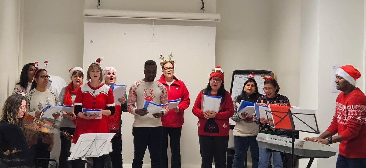 Danielle McCabe (@nursemccabe) on Twitter photo A huge thanks to the connolly choir for helping the memory cafe get in the festive spirit 🥳. The music and fun were greatly appreciated by all.
<a href="/ConnollyNursing/">Nursing-Connolly</a>. A huge thanks to the connolly choir for helping the memory cafe get in the festive spirit 🥳. The music and fun were greatly appreciated by all.
<a href="/ConnollyNursing/">Nursing-Connolly</a>.