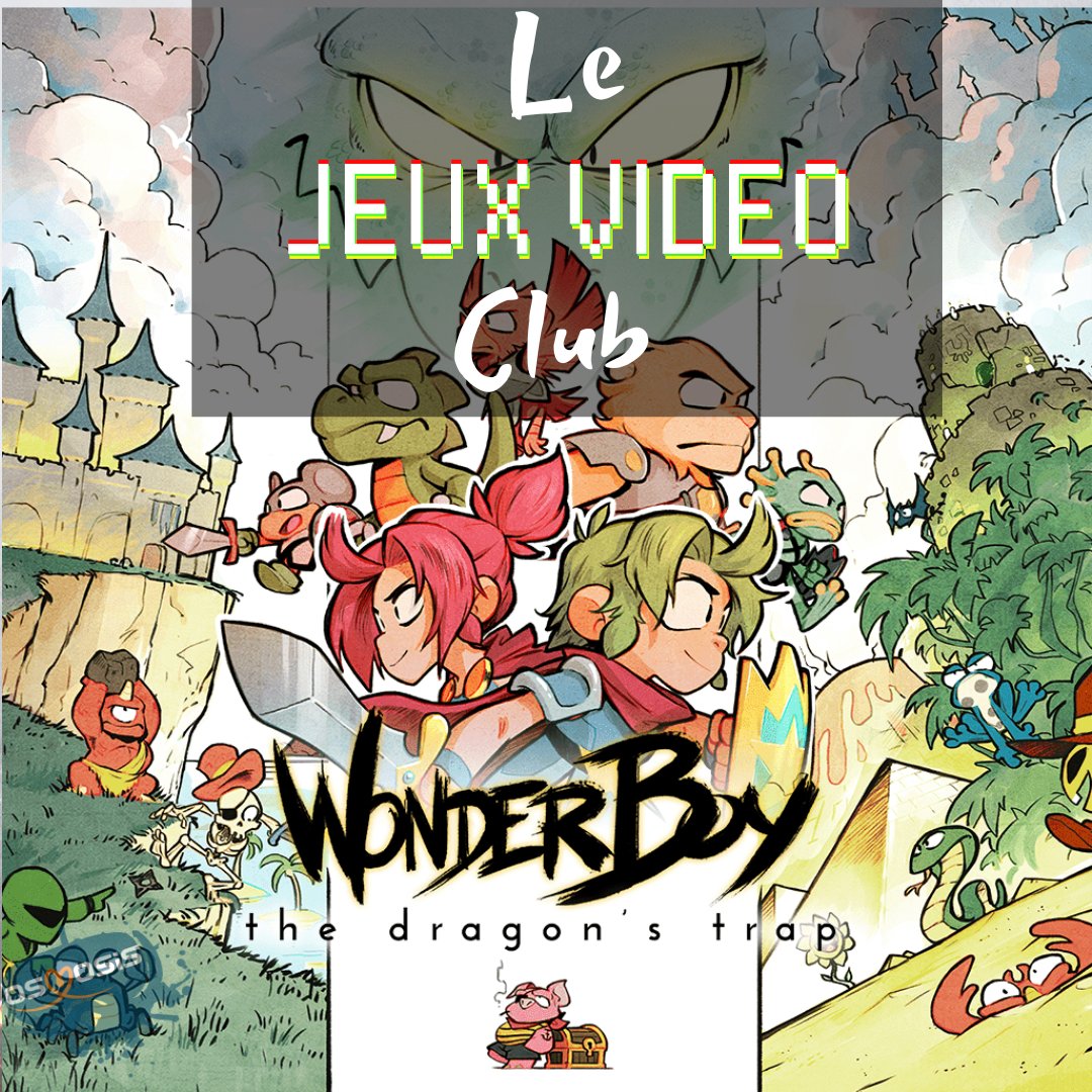 #JVCLUB 🎮 WONDER BOY: THE DRAGON'S TRAP 🐲 

Y a comme un LEZARD, et seule la Croix de Salamandre pourra lever la malédiction !

📆 RDV dimanche 9 février, 18h30 pour en parler ensemble 💬
⏱️HLTB : ~4h

Prêt·e à relever le défi ? 🔥