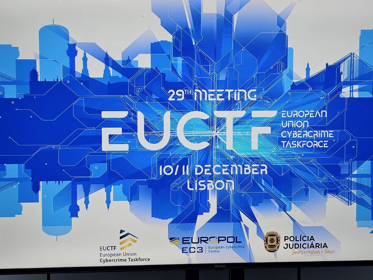 🇵🇹Thanks to <a href="/PJudiciaria/">Polícia Judiciária</a> for hosting the European Union #Cybercrime Task Force meeting at their premises! 🇪🇺

We were honoured to participate with our Chair <a href="/johnstone_pj/">Paul Johnstone</a> to bring the capacity-building component to the discussions.

What is #EUCTF? More ℹ️: