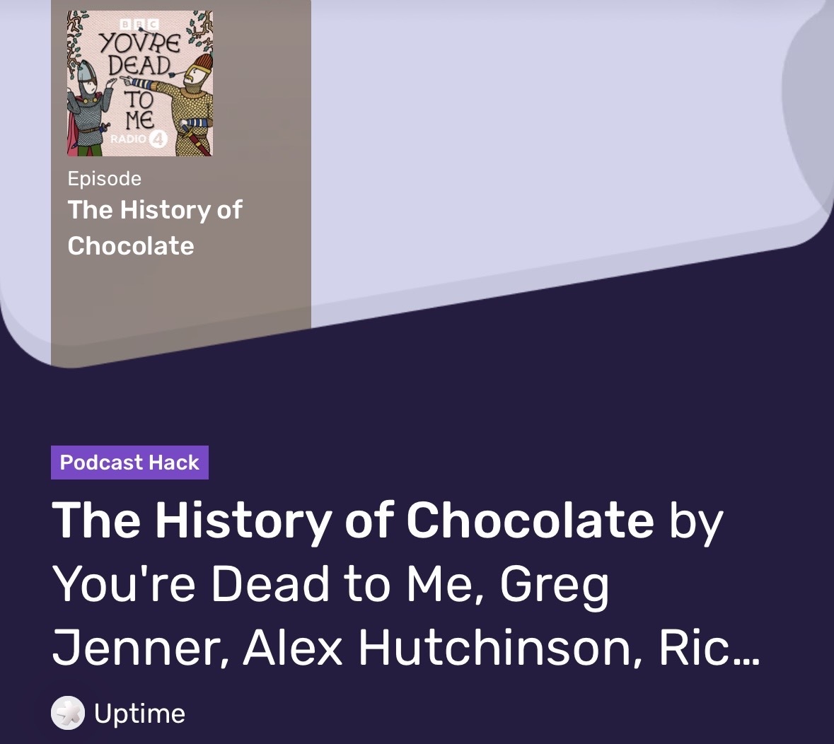 Celebrate National Hot Coco Day with this #FridayFeeling Hack from <a href="/BBCRadio4/">BBC Radio 4</a>'s 'You're Dead to Me' Podcast: to.uptime.app/Jgd8czt7gxb 🍫☕

#UptimeApp