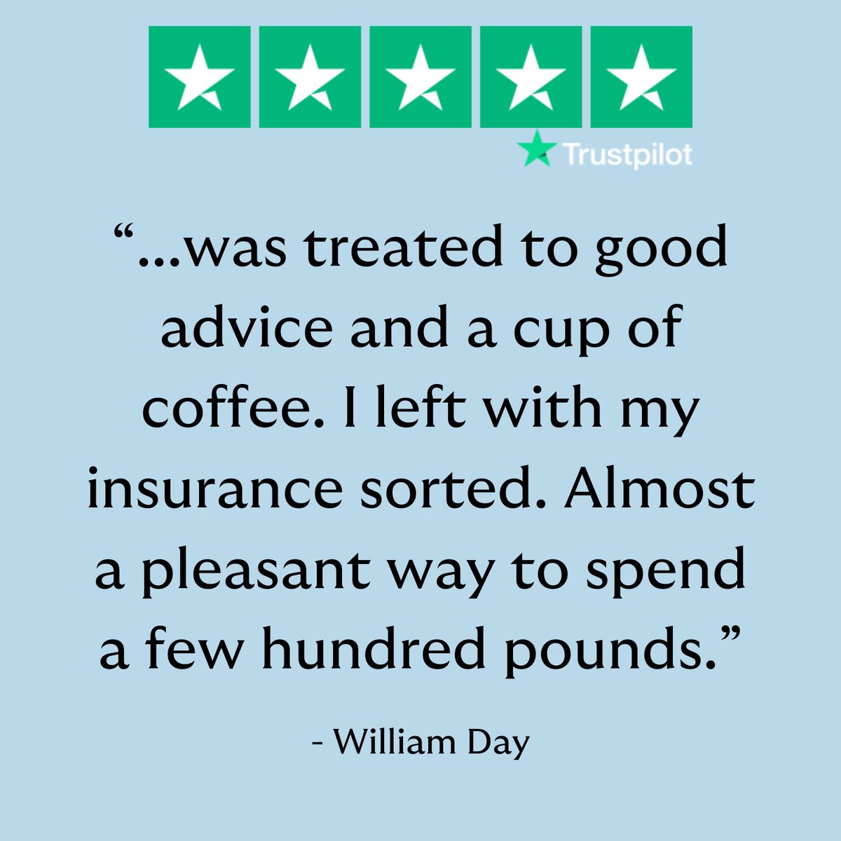 howdenlocaluk's tweet image. Trustpilot review of the week! Thank you William Day for making our... day. You're welcome back for a cup of coffee anytime. 

 #TrustpilotReview #CustomerAppreciation #ReviewOfTheWeek