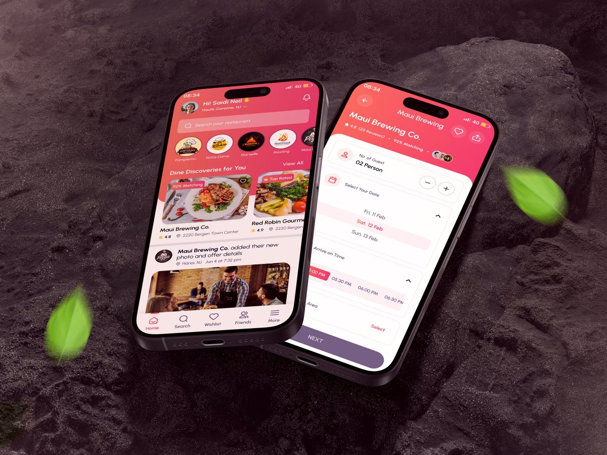 design_monks's tweet image. Meet Plate, a mobile app designed for ROI-driven results. 

Features include:
✨ Conversion-focused UI
✨ Easy navigation
✨ Enticing visuals

This app turns roadside dining into a seamless experience! 🚗

#appui #design