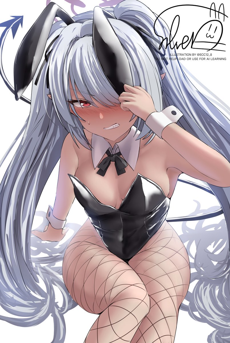 イオリ…バニー着て…
#ブルアカ #블루아카이브