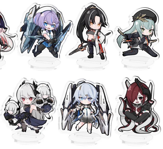 冬コミの新規追加アクスタはこちらになります 