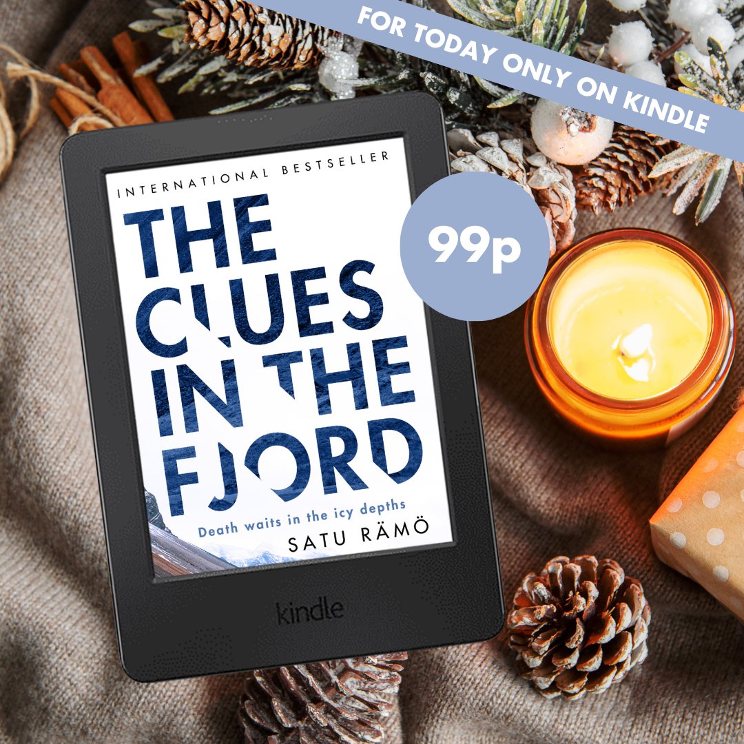 Satu Rämö’s The Cold in the Fjord is 99p today only on Kindle!

Dive into Hildur's haunting world of murder, secrets, and the icy west coast of Iceland. 

🎄 Hurry—offer melts away after midnight!
loom.ly/yixQouA