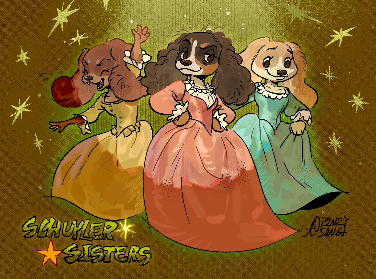 SongwealdDOG's tweet photo. ✨✨🎶✨✨
#Hamilton #HamArt #fanart https://t.co/U64AAFI7jJ