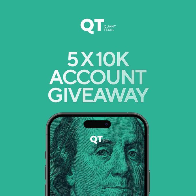 🚨Massive Giveaway Alert 🚨 
                         $50k
5x $10k Challenge Giveaway with <a href="/QuantTekel/">QuantTekel</a> 

Rules:
➠ Make sure you like this post, retweet, Quote and tag 3 or more friends 

➠ follow <a href="/QuantTekel/">QuantTekel</a> || <a href="/Usman_Igwe09/">Stalking the Dealer.</a> || <a href="/MegaFlip_Fx_/">MegaFlip_Fx🎖️🎖️</a> 

➠ Join <a href="/QuantTekel/">QuantTekel</a> Discord for