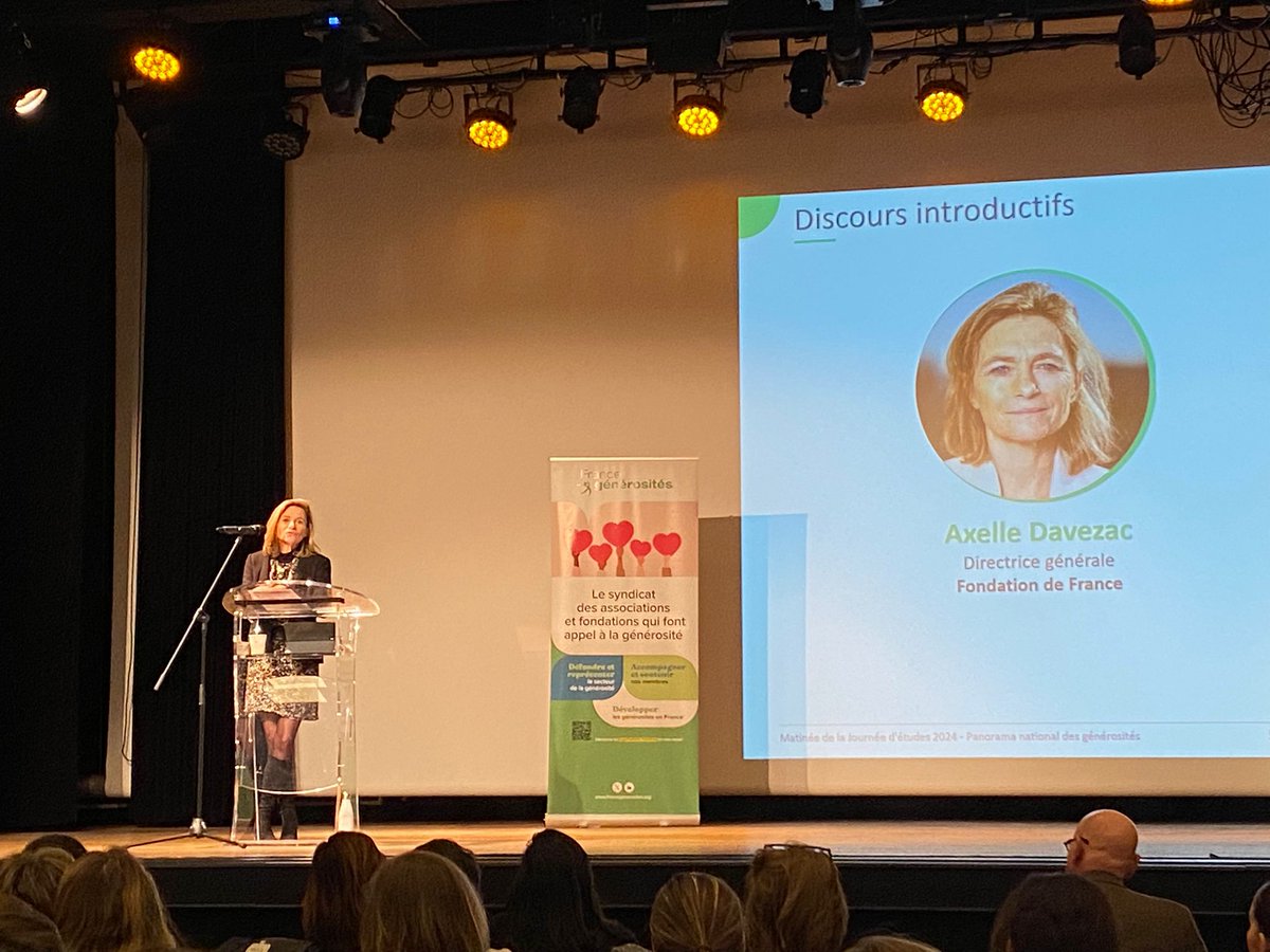 Fondation de France (@fondationfrance) on Twitter photo <a href="/generosites/">France générosités</a> <a href="/AxelleDavezac/">Axelle Davezac</a>, notre directrice générale, souligne également : "Soyons positifs, je crois en une pleine capacité pour notre secteur à développer la générosité." <a href="/generosites/">France générosités</a> <a href="/AxelleDavezac/">Axelle Davezac</a>, notre directrice générale, souligne également : "Soyons positifs, je crois en une pleine capacité pour notre secteur à développer la générosité."