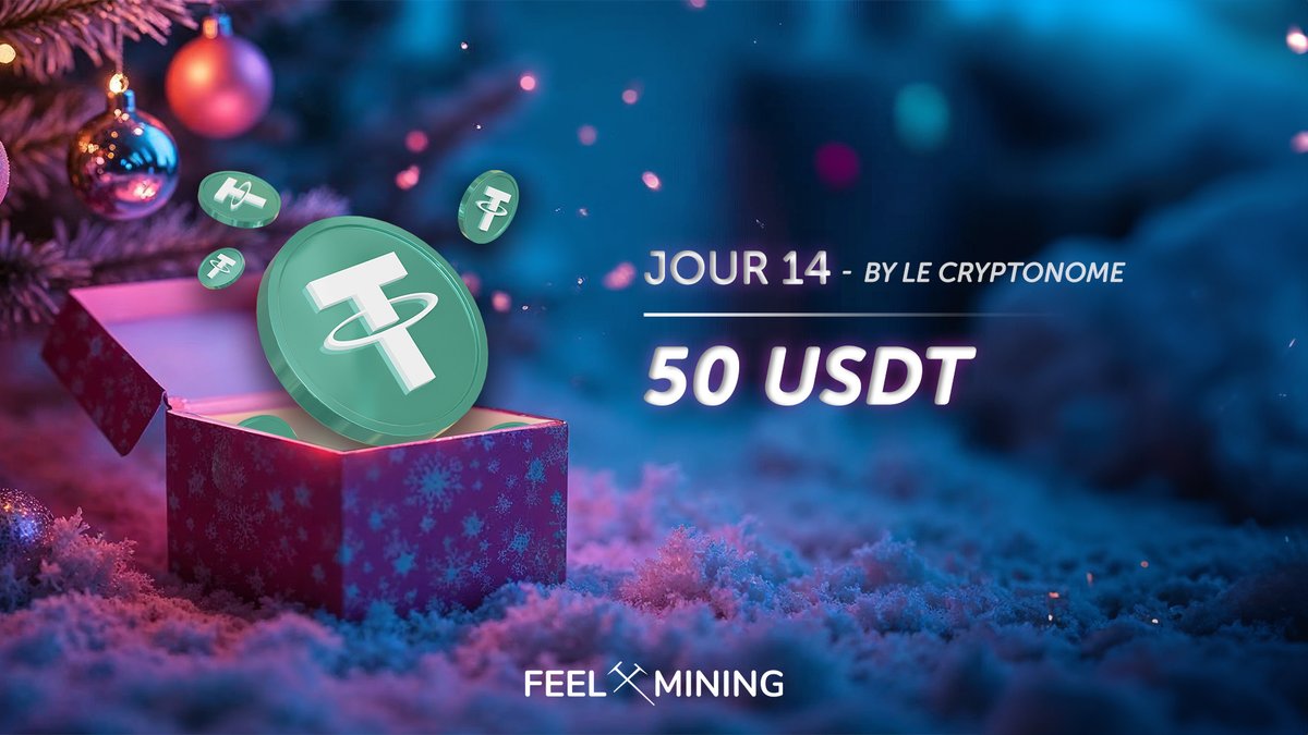[14/25] - CALENDRIER DE L'AVENT 🎁

💸 <a href="/LeCryptonome/">FrenchBorger 🤖</a> vous offre 50 USDT pour ce 14e jour de calendrier de l'avent.

De quoi se préparer pour l'alt season ? 🚀

Pour participer :

- Follow <a href="/LeCryptonome/">FrenchBorger 🤖</a> &amp; <a href="/FeelMining/">Feel Mining ⛏</a>
- RT + LIKE + TAG un ami
- Répondre à la question :

"Que