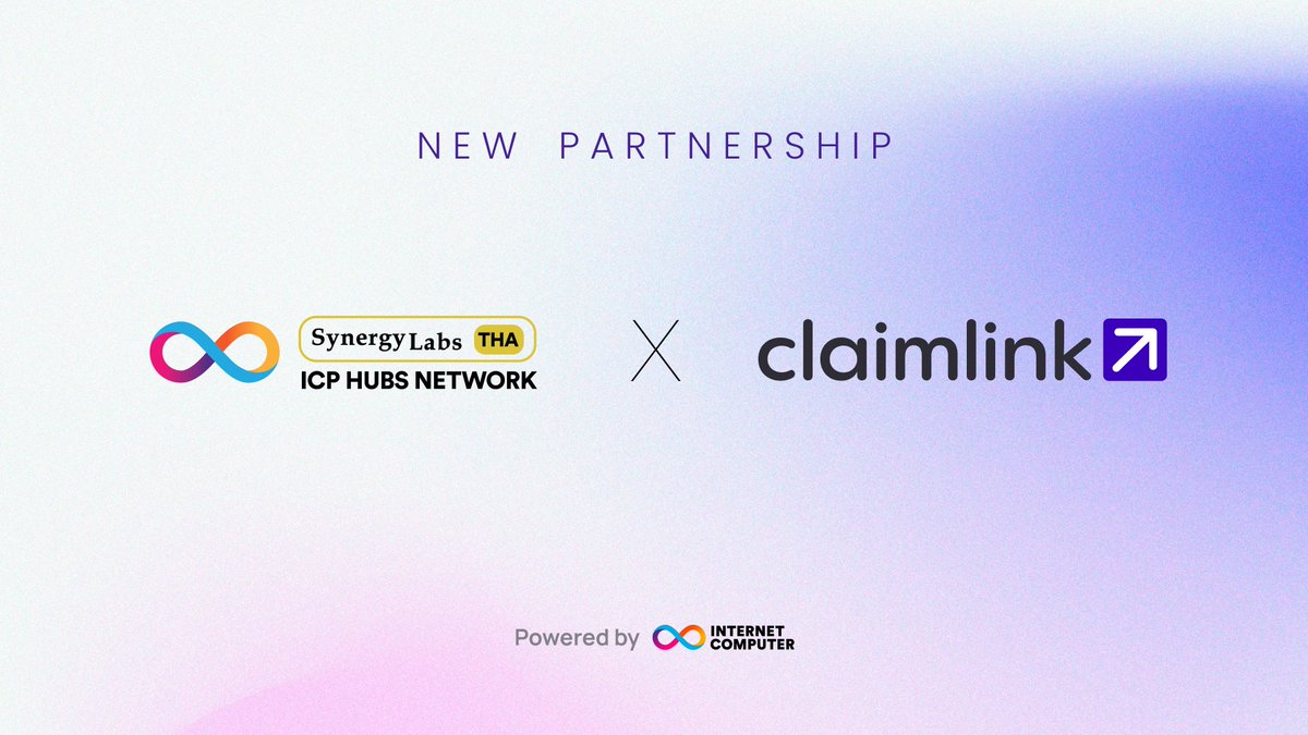 📣 Partnership Announcement! <a href="/ClaimLinkXYZ/">ClaimLink</a> teams up with <a href="/icphub_TH/">ICP HUB Thailand</a> ICP HUB in Thailand to revolutionize NFT &amp; token distribution on #ICP -empowering creators and communities both locally and worldwide. 

Together, we’ll make Web3 accessible to everyone, everywhere!  #Partnership