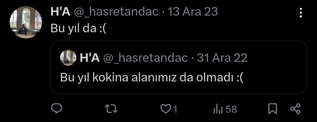 _hasretandac's tweet photo. Bu yıl da :( https://t.co/6PUJ57rgUX
