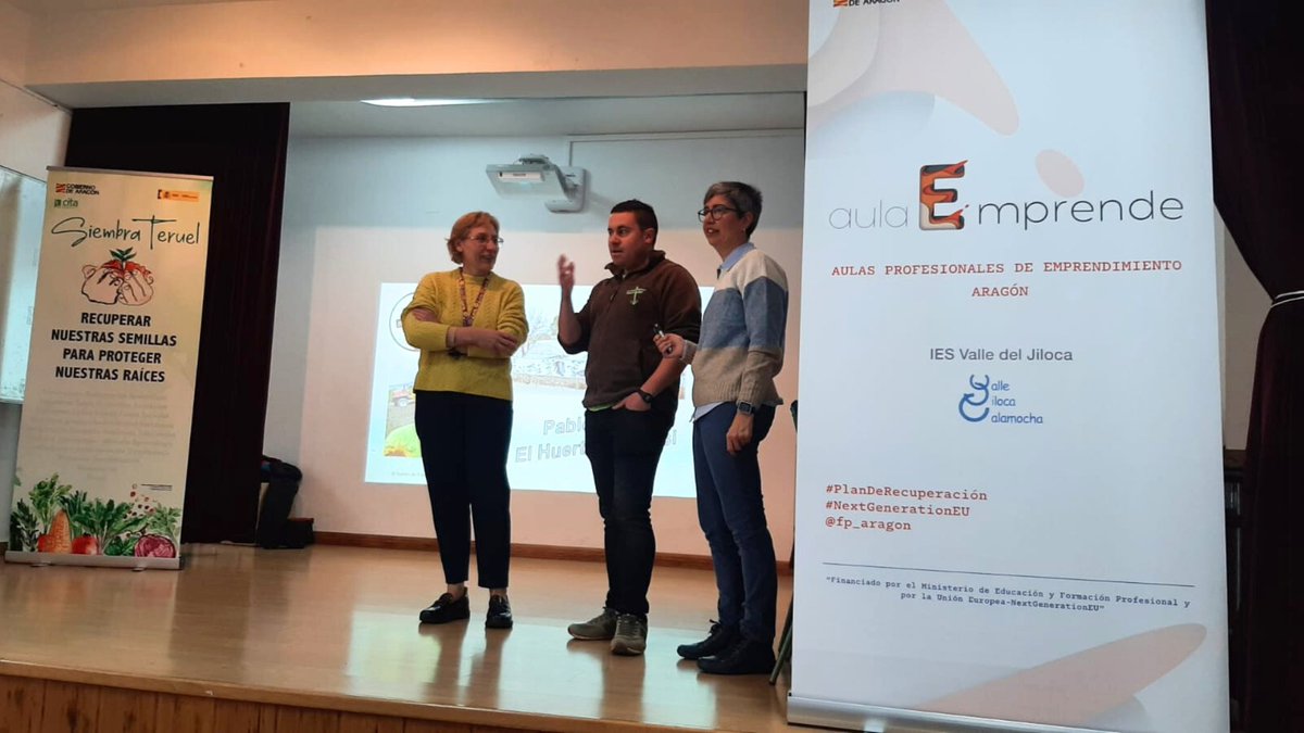 El IES Valle del Jiloca en Calamocha acogió ayer la jornada "Siembra Teruel: del campo a la cocina", un evento que se enmarca en el proyecto #FITE #SiembraTeruel y que puso en valor las variedades locales y la sostenibilidad en la gastronomía y la agricultura de Teruel 🌱🍽️