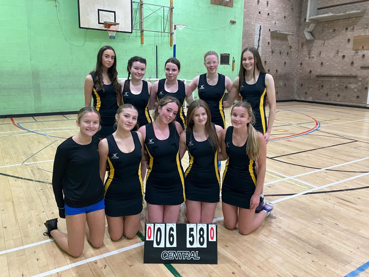 A few weeks ago, our senior netball team won both of their matches against Kirkcudbright Academy. Congratulations to Ava Vickers, S4 &amp; Brooke Rogerson, S6 for being players of the match. The team worked well together and they should be very proud of themselves! 
Well done girls!