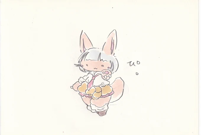 ぎゃるぴ。#イラスト #メイドインアビス 