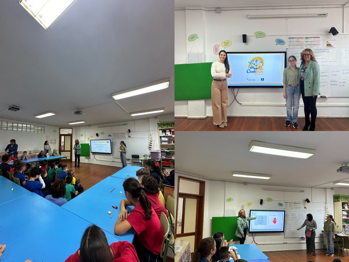 Investigadoras del Proyecto AMERLEX impartieron un taller interactivo en el CEIP 7 Palmas sobre el lenguaje de la medicina, parte del proyecto “Cientifícate con la ULPGC” para fomentar vocaciones científicas.

Más info: iatext.ulpgc.es/es/node/2065