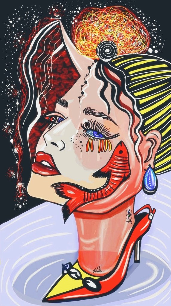 Gm Word🌞💕
Good morning to all the kind-hearted people in the world❤️

I remember two years ago when I tweeted this piece,it received so much attention,and it was very exciting for me.
In my opinion,pieces of art,just like people,each have their own destiny.

Her name is Barfa🥰
