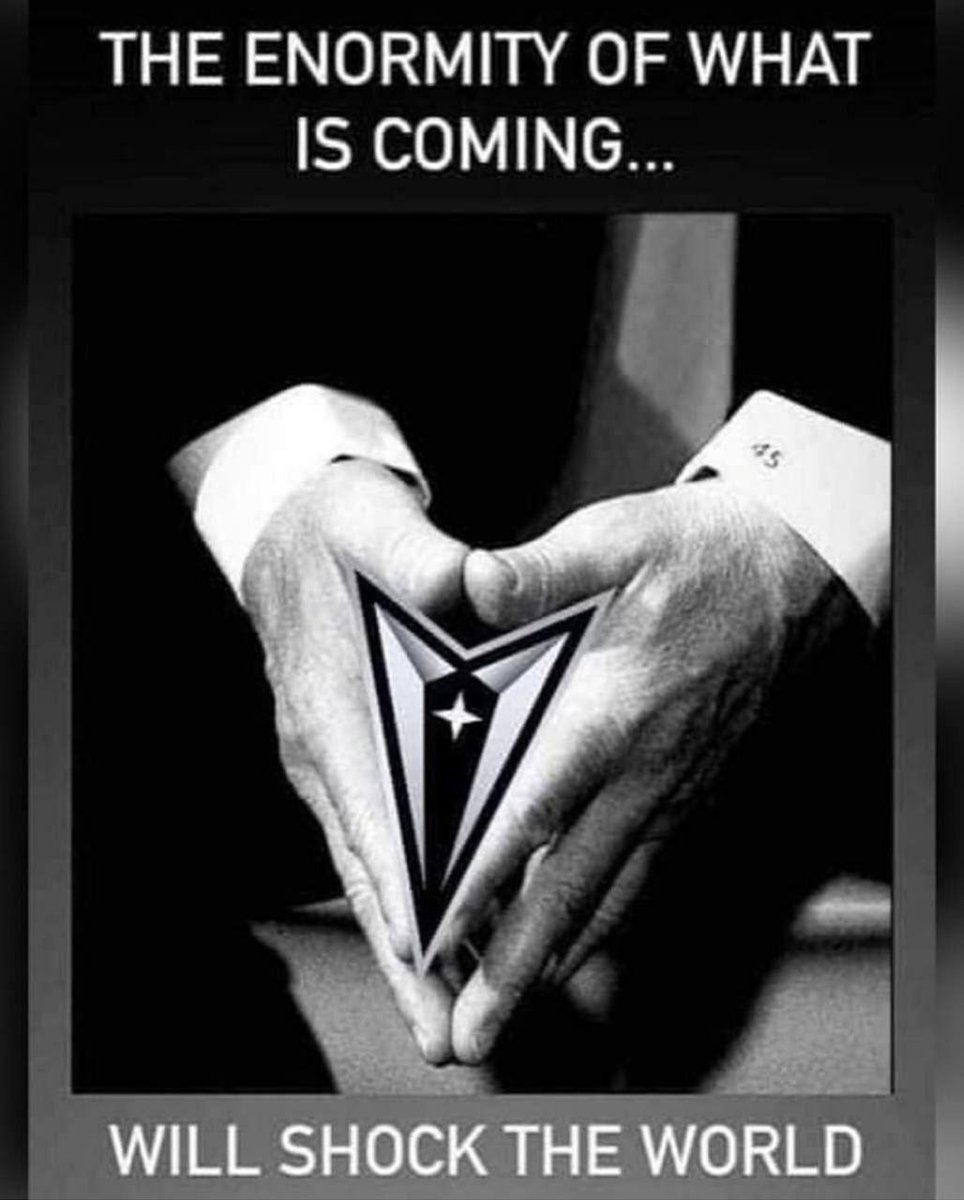 The Enormity of What is Coming.....
Will Shock the whole world 🌎 
Get prepared.....