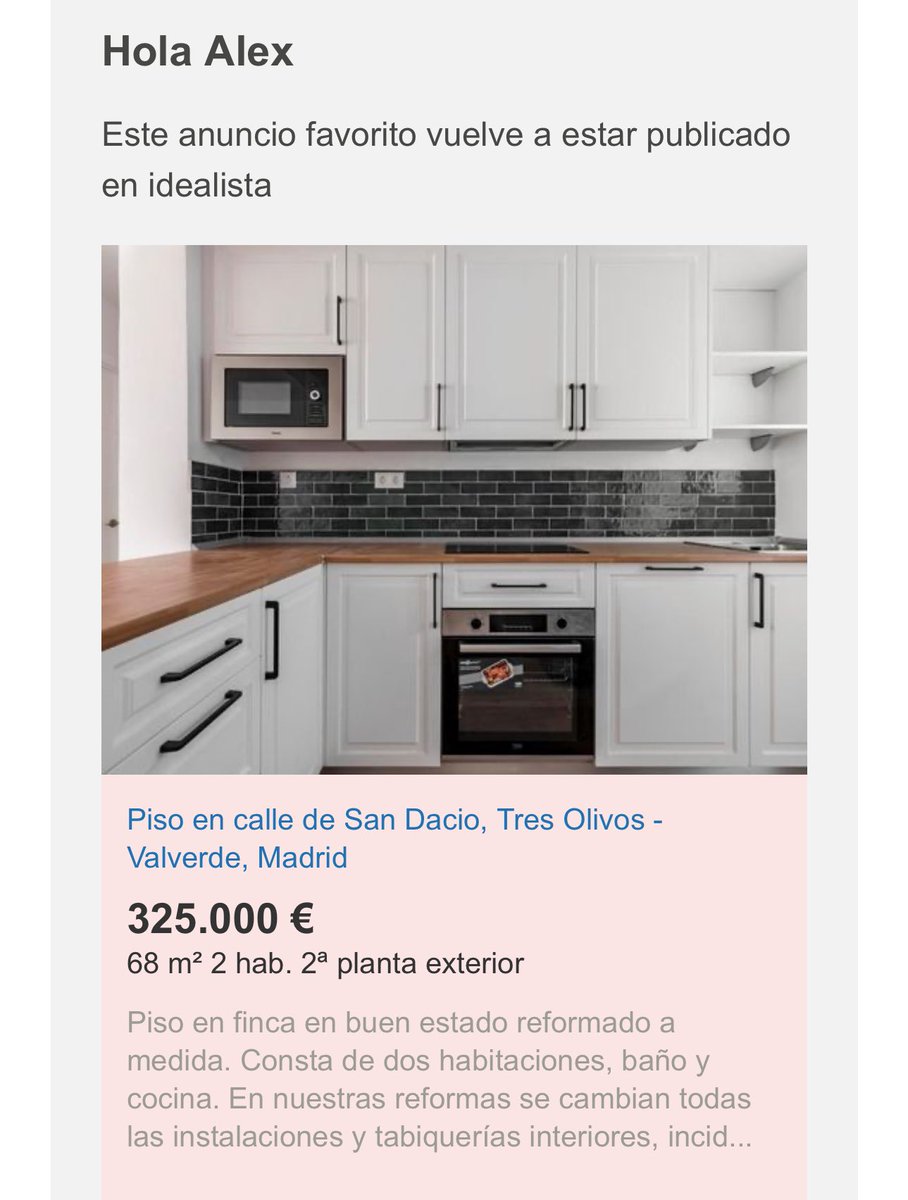 Madrid y la vivienda en tres fotos.