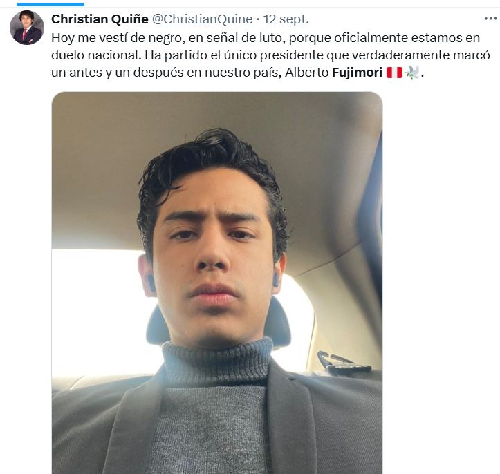 ringSXIX's tweet photo. @ChristianQuine Realmente hay que ser un reverendo webon y eztvpido para pretender descalificar a Vizcarra por corrupto (que probablemente lo sea) y culparlo de los males del país; frente a lo que significó una dictadura corrupta y asesina. https://t.co/9c5dAhaoPK