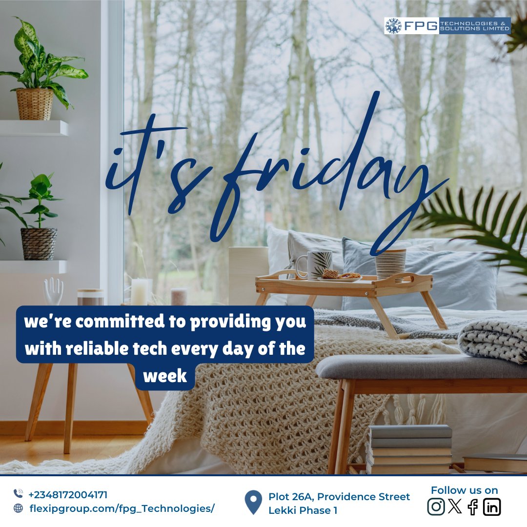FpgTechnologies's tweet photo. TGIF! 🎉 Cheers to the weekend! Here’s to wrapping up the week strong and stepping into relaxation mode.
#TGIF #FPGTech #WeekendVibes https://t.co/E9dDFiLTjr
