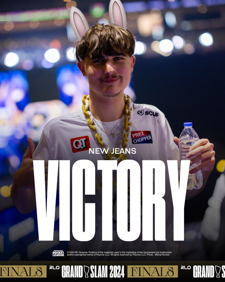 NEWJEANS ARE YOUR 2ND TEAM HEADING TO THE #RLOGRANDSLAM🏆 GRAND FINALS!