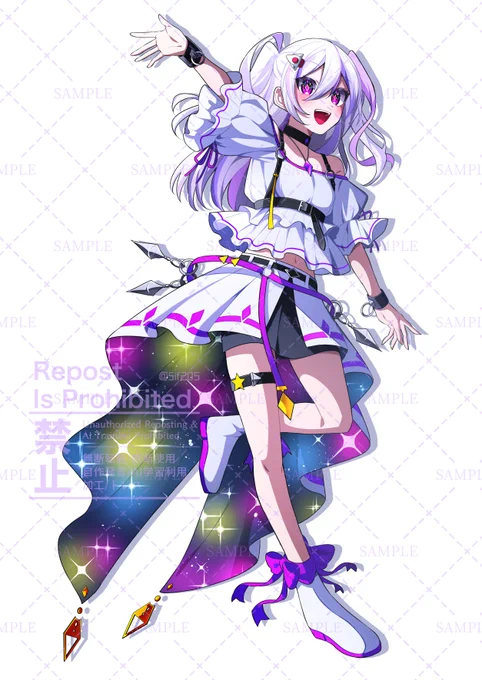 【お仕事】 あすとろピア 様(#asupia_cafe) よりご依頼 新規キャラクターのお姿を撮影させて頂きました!  よろしくお願いします! #依頼絵 #commission 