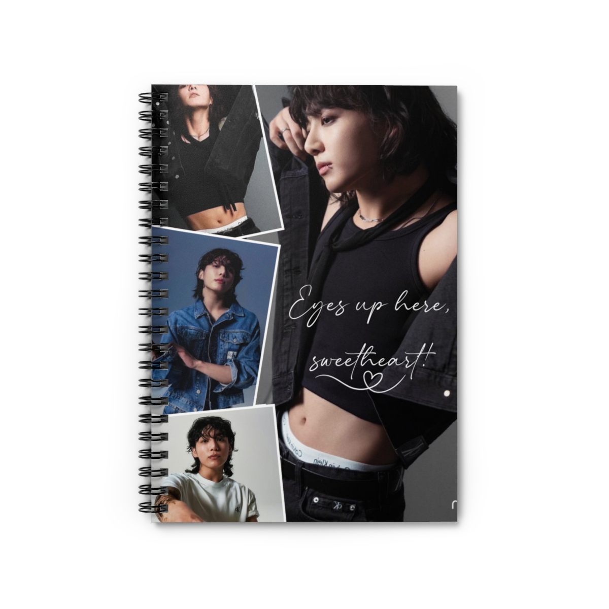 cjcollinshere's tweet photo. Eyes Up Here - Jungkook Art Spiral Notebook - Ruled Line, Cute Journal
#JungkookNotebook #BTSGift #JungkookGift #BTSARMY #ARMYJournal #JungkookDesign #CuteJournal #KpopStationery #BTSAesthetic #JungkookInspired #ARMYMustHave #SpiralNotebook #BTSFanGift #JungkookLover https://t.co/IwWmGkap8v