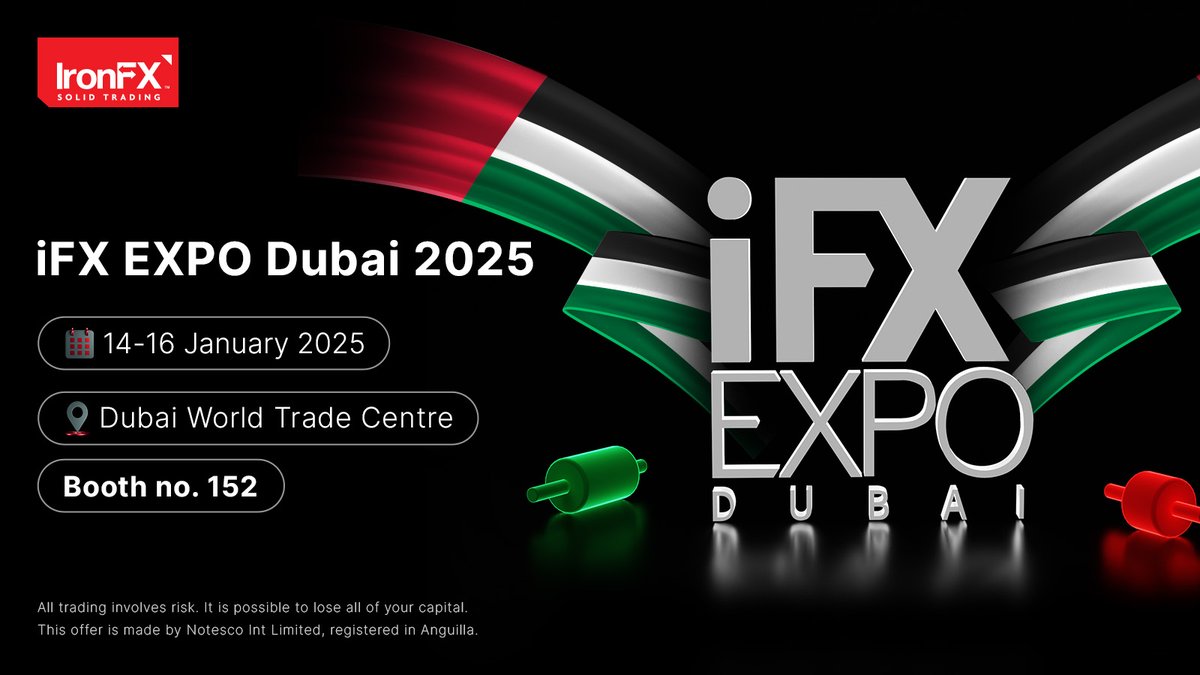 Starting off 2025 with our first exhibition at iFX EXPO Dubai 2025 this  January. 🇦🇪 Join us to explore global finance trends, connect with  industry leaders and discover how we can help, image size:1200x675