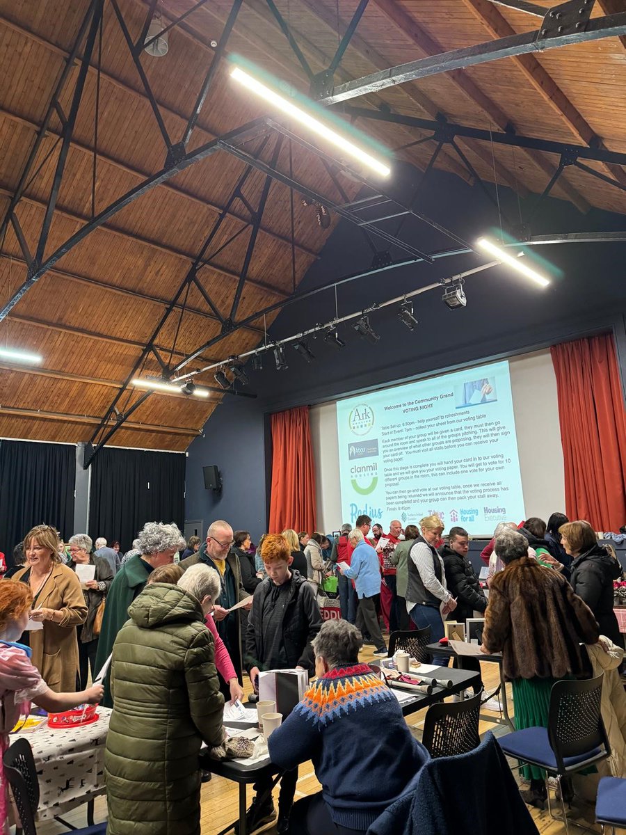 @ArbourHousing (@arbourhousing) on Twitter photo Newcastle’s ‘Community Grand’ PB night was a great success where 13 local groups pitched their projects to the public. This was a fantastic opportunity for networking and bringing the community together🗳️👏<a href="/nihecommunity/">Housing Executive</a> <a href="/arkhousing/">Ark Housing</a> <a href="/RadiusHousing/">Radius Housing</a> <a href="/ClanmilHousing/">Clanmil Housing</a> #housingforall Newcastle’s ‘Community Grand’ PB night was a great success where 13 local groups pitched their projects to the public. This was a fantastic opportunity for networking and bringing the community together🗳️👏<a href="/nihecommunity/">Housing Executive</a> <a href="/arkhousing/">Ark Housing</a> <a href="/RadiusHousing/">Radius Housing</a> <a href="/ClanmilHousing/">Clanmil Housing</a> #housingforall