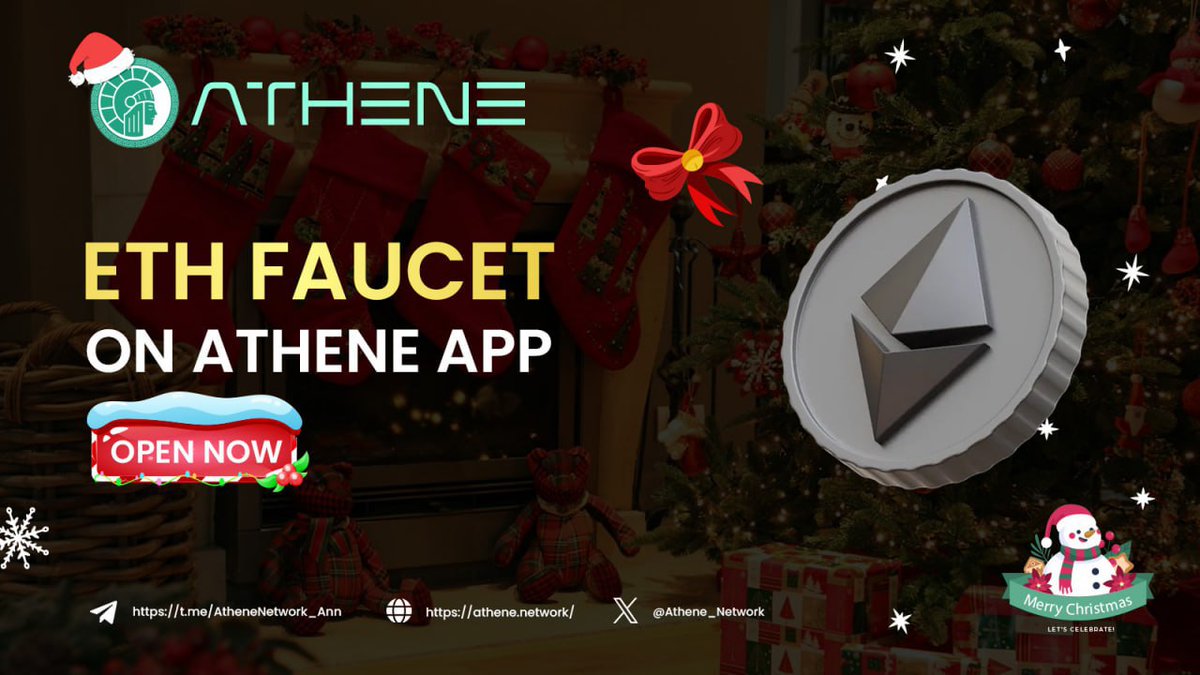 👌 ETH Faucet Is Opened On Athene App 📞 ✨ You can now Faucet ETH  (https://t.co/p5HLjcEfnD) directly on the Athene App to withdraw ATH and  complete tasks on the Incentivized Testnet (https://t.co/2v3eyk5AUg).