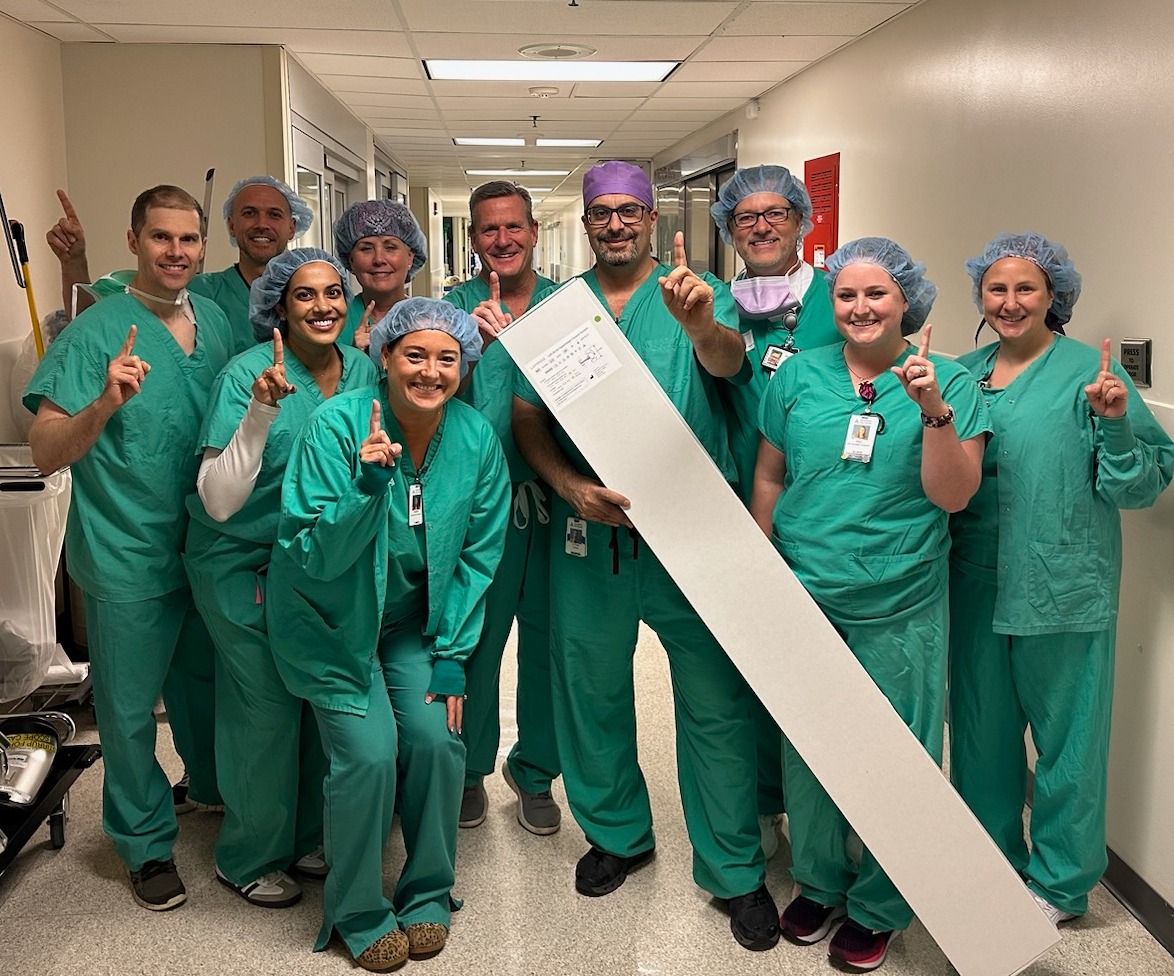 Ascension (@ascensionorg) on Twitter photo Celebrating a medical milestone! 🎉 Ascension <a href="/ViaChristi/">Ascension Via Christi</a> St. Francis is proud to be the first in Kansas and four surrounding states to use the Laminar LAAX™ device, offering a groundbreaking alternative for patients with AFib who are unable to tolerate blood thinners. Celebrating a medical milestone! 🎉 Ascension <a href="/ViaChristi/">Ascension Via Christi</a> St. Francis is proud to be the first in Kansas and four surrounding states to use the Laminar LAAX™ device, offering a groundbreaking alternative for patients with AFib who are unable to tolerate blood thinners.