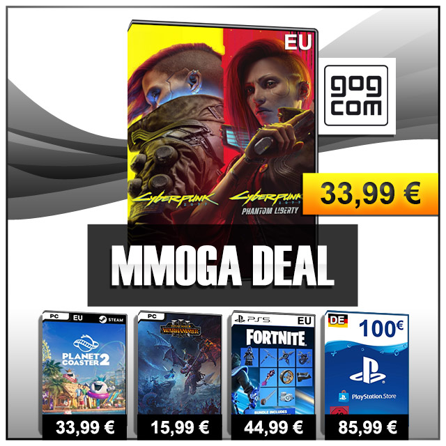 #MMOGADeal - Ein überragendes SciFi-Action-RPG! Baut euren eigenen Freizeitpark! Strategie in einem weltberühmten Fantasy-SciFi-Universum! DLC für ein beliebtes Onlinespiel! PSN-Guthaben! Nur bis Montag, 16.12., 15 Uhr. #StaySafe

#MMOGA Deal-Übersicht: mmo.ga/iTr2