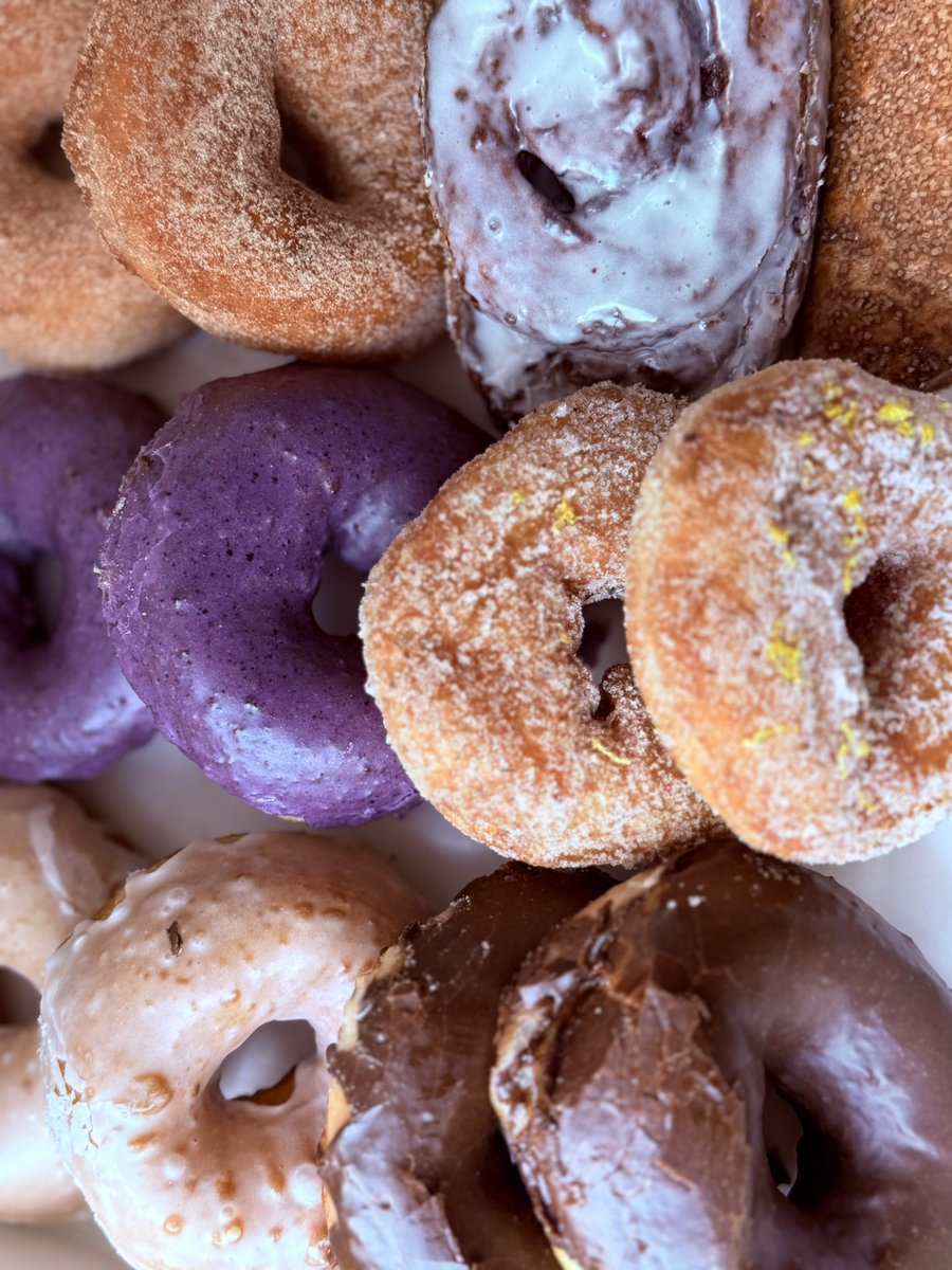 conn_pann_fun's tweet image. 🍩🍩Beautiful sourdough donuts from Belle in C’ville! Happy Donut Friday!! 🍩🍩