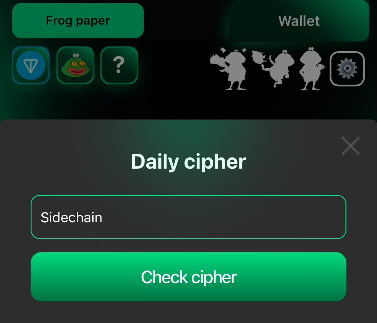 lorkling's tweet photo. Memes lab dailycode 13 dec
HYPE
Join Memes Lab via this link – https://t.co/3lK85W6Xw7 and grab an extra bonus to kick off🚀 Tap, earn big, and let's face off in PvP! 🥊

Frog farm dailycipher
👉🏻 Sidechain
https://t.co/yyldBFpRkt https://t.co/lYmS3nyNcf