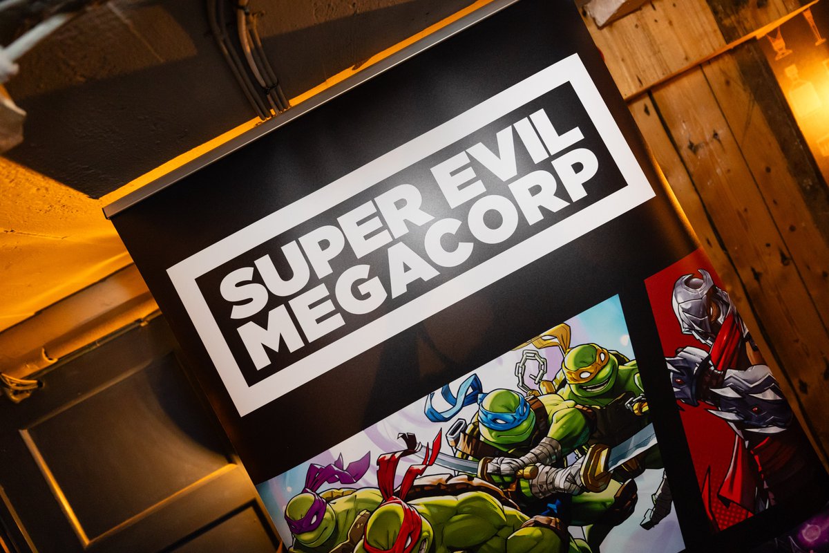 superevilmegaco's tweet photo. Thanks to our amazing team we're dedicated to crafting unforgettable, Super Evil gaming experiences 😈