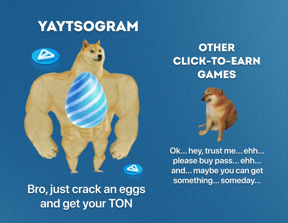 YAYTSOGRAM🥚 EGGGRAM tweet media